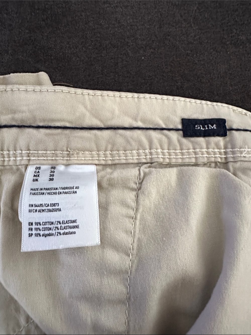 American Eagle Men's Shorts - Tan and Khaki Two-Pack - Picture 8 of 15